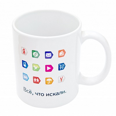 Печать на белых чашках
